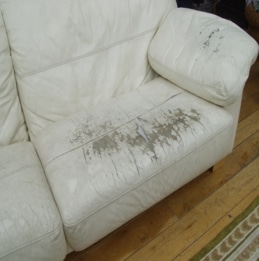 cracked brittle leather