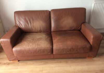Leather Head Area Restoration