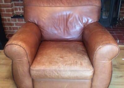 Leather Head Area Restoration