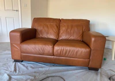 leather sofa dyeing