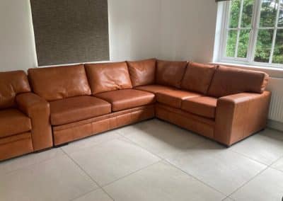leather sofa dyeing