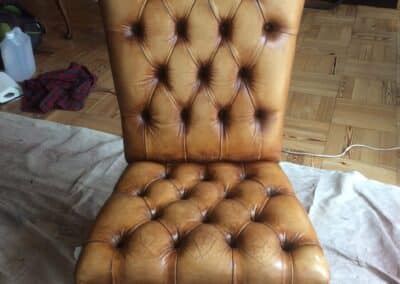 Sun Bleached And Faded Leather Repair
